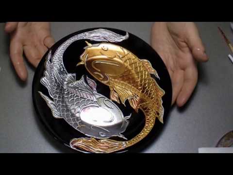 Видео: Мастер-класс "Карпы кои "Инь и Янь"