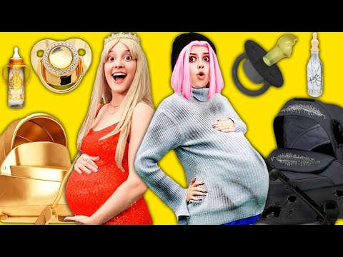 Видео: СУПЕРБОГАТАЯ беременная VS БЕДНАЯ беременная !
