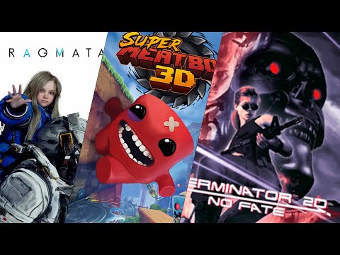 Видео: Играем в PRAGMATA SKETCHBOOK - DEMO + Super Meat Boy 3D Demo и Terminator 2D: No Fate #1