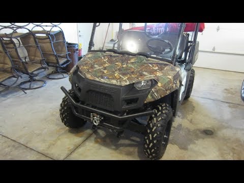 Видео: Радиатор Polaris Ranger