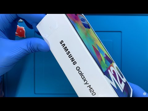 Видео: Замена экрана Samsung Galaxy M20