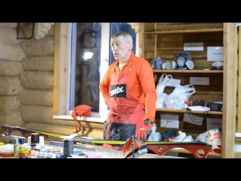 Видео: Подготовка лыж к марафону