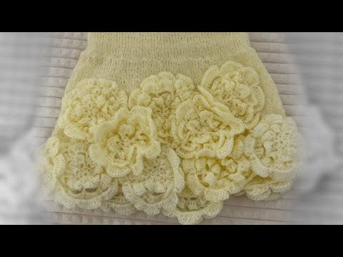 Видео: Цветочная юбочка