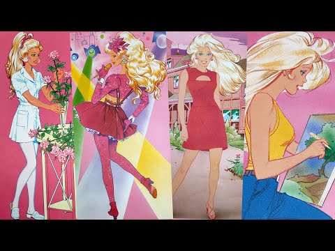 Видео: красота искусства Барби 90-х