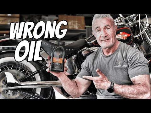 Видео: Замена масла в Harley Evo 1340 — люди заливают неправильное масло