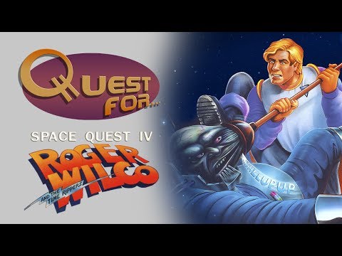 Видео: Обзор игры Space Quest 4: Roger Wilco and the Time Rippers - Quest for...