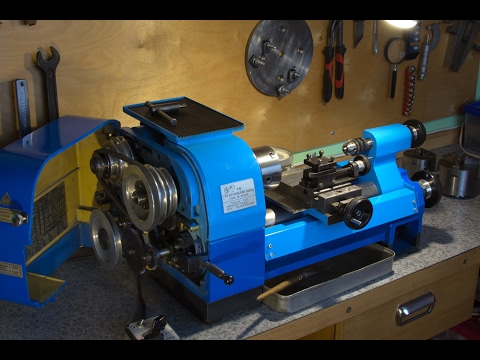 Видео: Настольный токарный станок "Универсал-В"