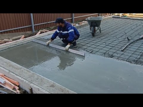 Видео: floor screed/тяжко пола