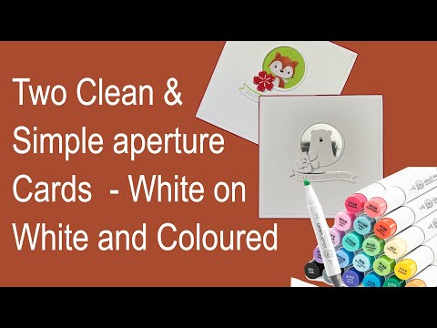 Видео: Чистые и простые апертурные карточки «Медведь» и «Лиса» — одинаковые, но разные