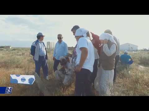 Видео: Кто оставил гигантские следы на некрополе Масат-ата?