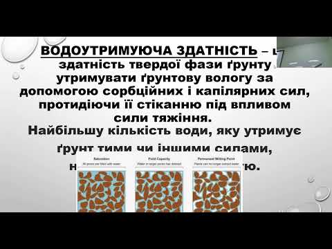 Видео: Лекція №14. Грунтознавство + польові культури.