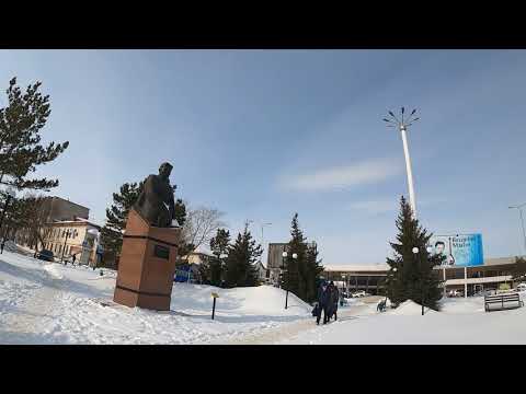 Видео: Костанай Прогулка по проспекту Аль Фараби 2 часть