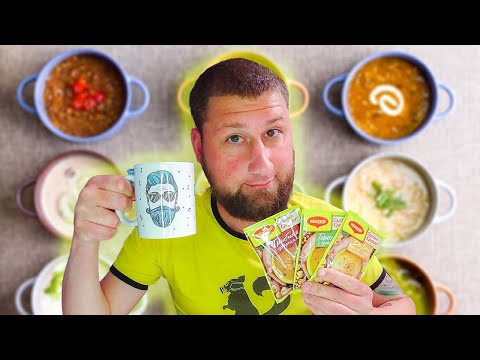 Видео: Быстросуп "Горячая кружка" | Пойдёт с похмелья?