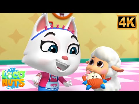 Видео: Мери имаше малко агънце | Детска песничка Loco Nuts