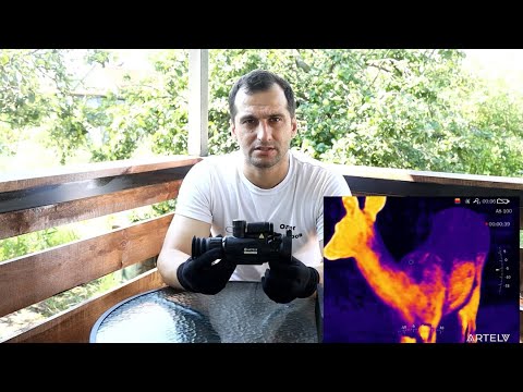 Видео: тепловизор электрон  найти лося за 5 км не составит труда