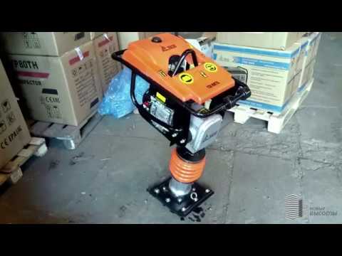 Видео: Вибротрамбовка бензиновая TSS RM 75 L запуск, обслуживание, купить
