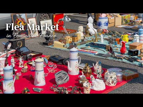 Видео: [Объявление😊🎉] Французский блошиный рынок и экскурсия по антикварным магазинам ✨