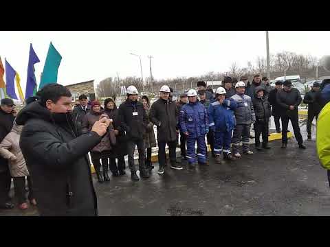 Видео: Открытие насосной станции в городе Тайынша. Подключили воду по району.
