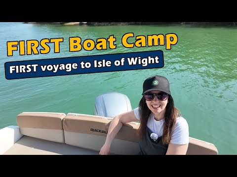 Видео: ПЕРВЫЙ ЛОДОЧНЫЙ ЛАГЕРЬ и ПЕРВОЕ путешествие через Солент на остров Уайт