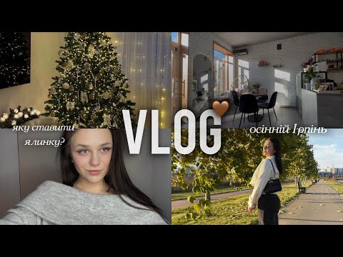 Видео: VLOG | ПЕРЕСТАНОВКА | ОСІННІЙ ІРПІНЬ | ЯКУ СТАВИТИ ЯЛИНКУ? 🍁