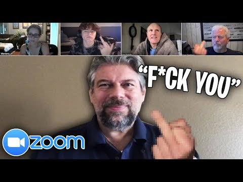 Видео: Троллинг СТАРИК-РАСИСТОВ в Zoom!