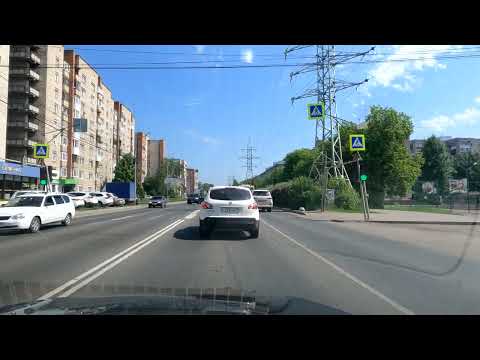 Видео: Дорога через город Томск июнь 2024г.