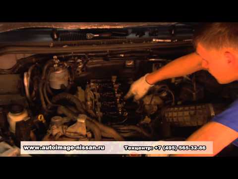 Видео: Снятие топливных форсунок Ниссан Патфайндер
