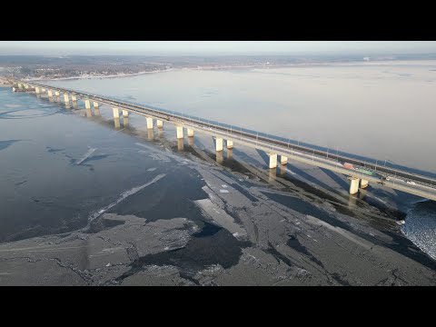 Видео: Чусовской мост  - 19.11.2022г