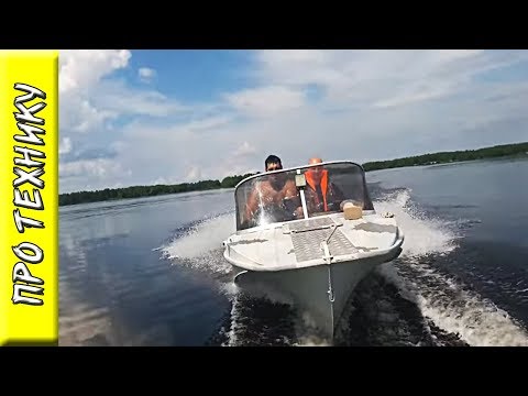 Видео: Обзор лодка Казанка 5м 1979г.в. + Yamaha 50 2014г.в. (4T)