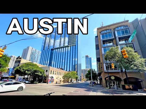 Видео: Прогулка по ОСТИНУ, ТЕКСАС 🇺🇸 Настоящие улицы даунтауна Остина