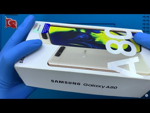 Видео: Замена экрана Samsung Galaxy A80