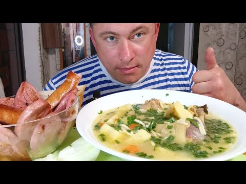 Видео: мукбанг/обжор/суп с Питуха/mukbang/devoured/