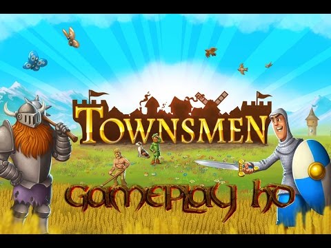 Видео: Townsmen [Gameplay HD]. Обустраиваем свое королевство!