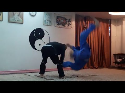 Видео: Айкидо, приемы медленно. 04.12.2017.