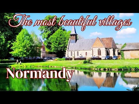 Видео: Красивые деревни Нормандии |  Giverny, Lyons-la-Forêt, l'Abbaye de Mortemer