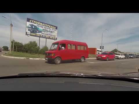 Видео: С объездной к большим магазинам Кривого Рога.  Июнь 2020.