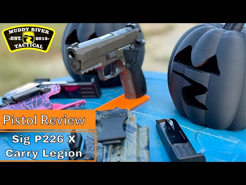 Видео: Sig P226 X Carry Legion — первые впечатления на стрельбище