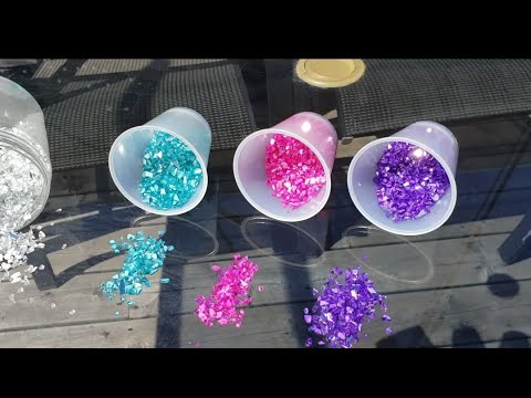 Видео: Как покрасить битое стекло. Видео № 88