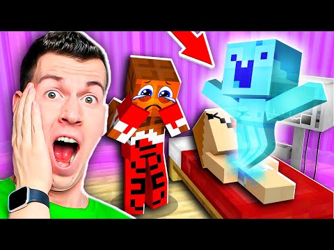 Видео: 😱 ШОК! Мой Друг КАРАПУЗ Стал ПРИЗРАКОМ в Майнкрафт на 24 ЧАСА !