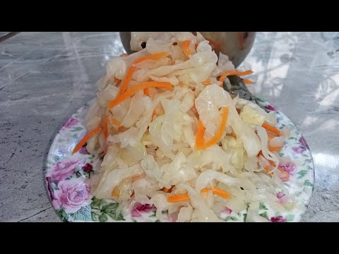 Видео: Как просто заквасить капусту. На простейший рецепт🔥