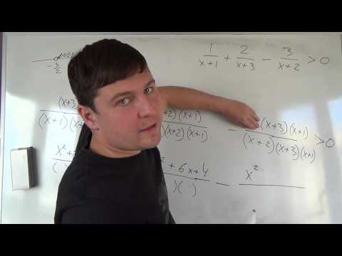 Видео: Алгебра 9 класс. 27 октября. Системы неравенств #16 икс в знаменателе