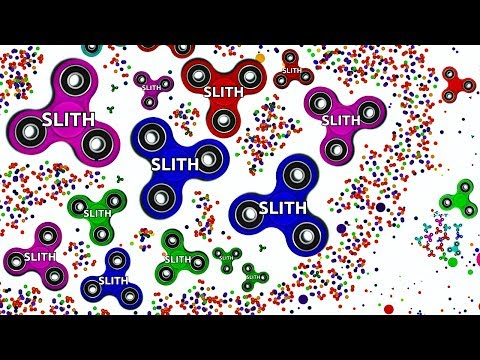 Видео: 1,000,000 Спиннеров VS Agar.io