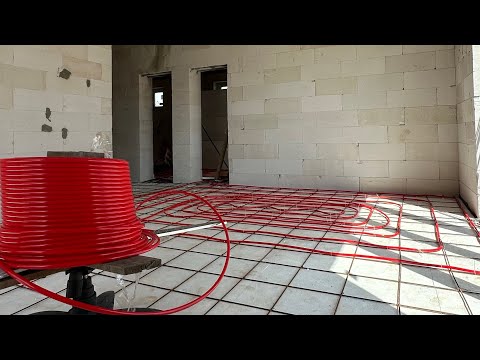 Видео: 6 серия. Полы по грунту от а до я в доме из газобетона!