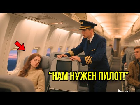 Видео: Пилота Самолёта Хватил СЕРДЕЧНЫЙ ПРИСТУП – Управление Было Не Кому Взять, Пока Простая Девушка Не...