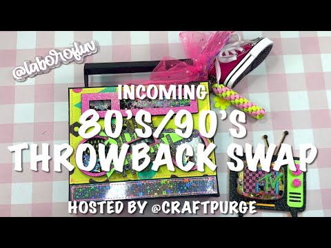 Видео: @Craftpurge НАЗАД В 80-Е И 90-Е — ОТ @craftymomoftwo2 и @StrawberryMae1400