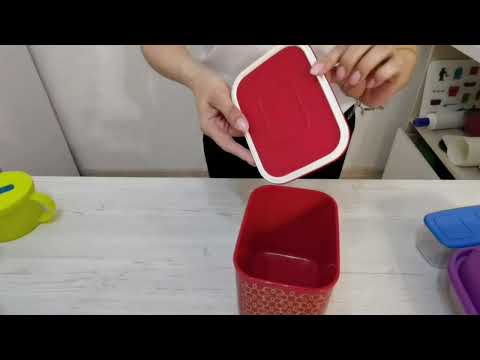 Видео: Как открывать/ закрывать крышки Tupperware