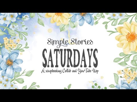 Видео: Простые истории в субботу — Комплекты страниц — Макет двухстраничного издания