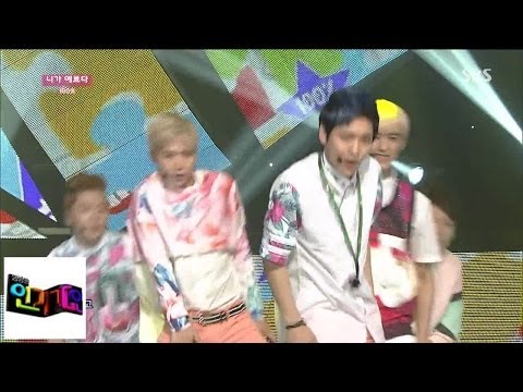 Видео: [100% (100%)] Ты прекрасна U Beauty @ Популярная песня Inkigayo 140713