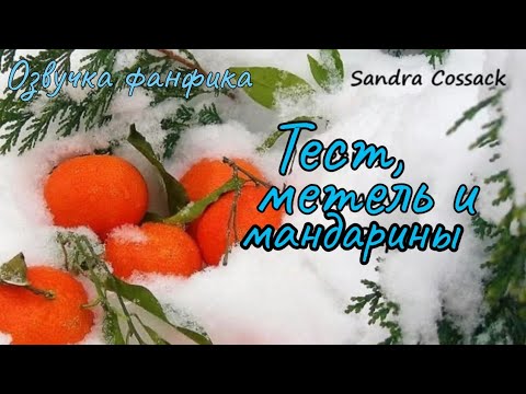 Видео: Тест, метель и мандарины | Озвучка фанфика  |Sandra Cossack БТСозвучка #bts #фанфик