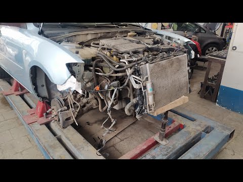 Видео: мазда 3 ,опасный усилитель, кривые лонжероны. Кузовной ремонт.